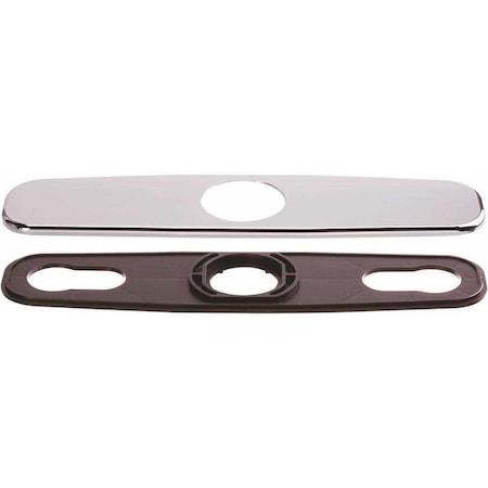 Premier 3-Hole Deck Plate in Chrome Polished Chrome NEW135